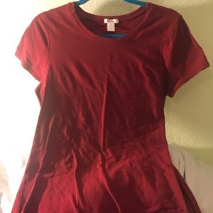 Red bodycon dress